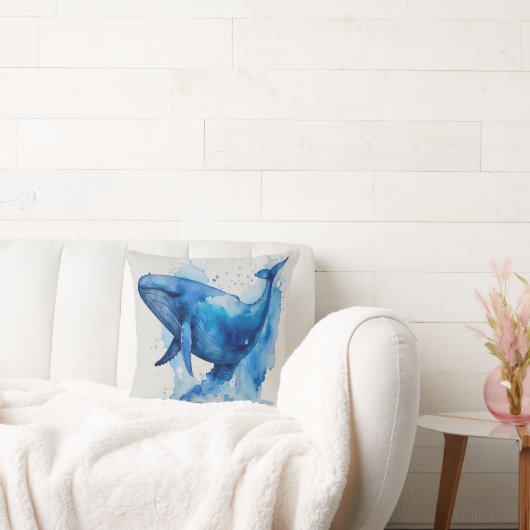 ブルークジラ クッション (ソファ)