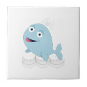 ブルークジラ タイル (正面)