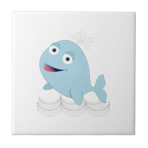 ブルークジラ タイル