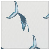 ブルークジラ ファブリック (クローズアップ)