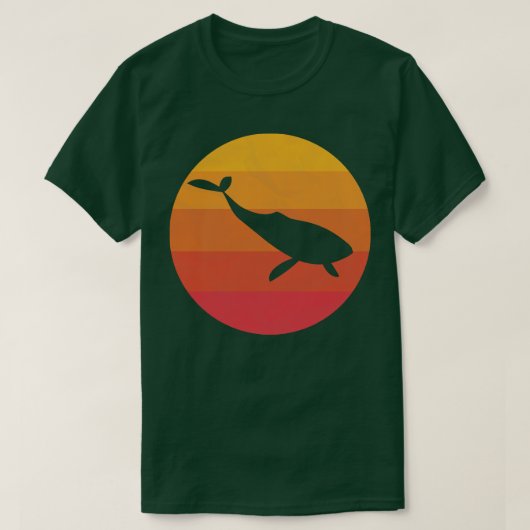 ブルークジラ Tシャツ (デザイン正面)