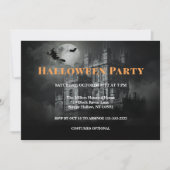 ブルークマンションハローウィンパーティ招待状 招待状 (正面)