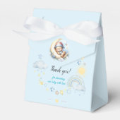 ブルークラウドスターズアンドレインボースリーピーテディベア フェイバーボックス (正面サイド)