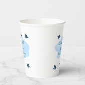 ブルークラウドトゥインクルトゥインクルリトルスターベビーショウ 紙コップ (左)