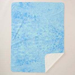 ブルークラウドブランケット シェルパブランケット