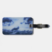 ブルークラウドブルースカイ荷物タグ ラゲッジタグ (裏面横)