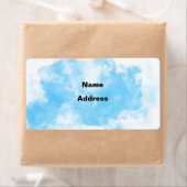 ブルークラウド差出人住所ラベル ラベル (インサイチュ)