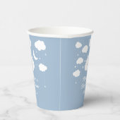 ブルークラウド9ベビーシャワー 紙コップ (右)