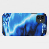 ブルークラウドN稲妻iPhone 5ケース Case-Mate iPhoneケース (裏面(横))