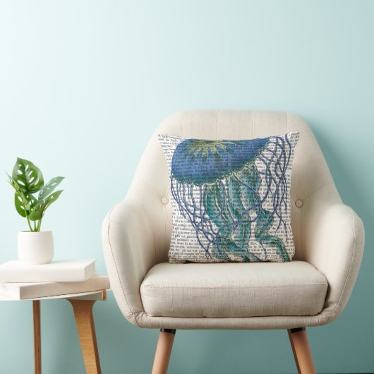 ブルークラゲ クッション (椅子)