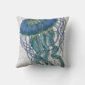 ブルークラゲ クッション (裏面)