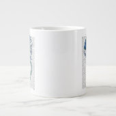 ブルークラゲ ジャンボコーヒーマグカップ (正面)