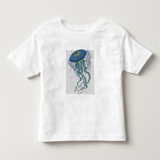 ブルークラゲ トドラーTシャツ (正面)