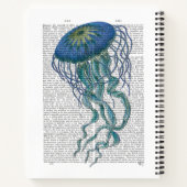 ブルークラゲ ノートブック (裏面)
