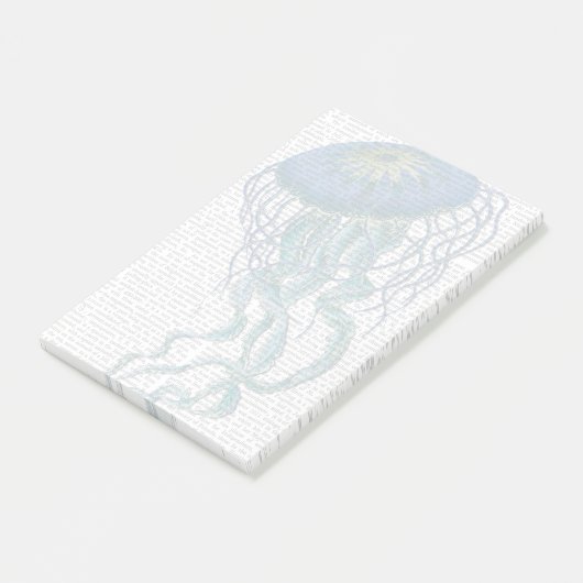 ブルークラゲ ポストイット (アングル)