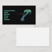 ブルークラゲ 名刺 (正面/裏面)