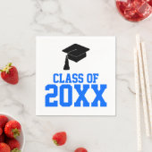 ブルークラスイヤー卒業式パーティー スタンダードカクテルナプキン (インサイチュ)