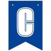 ブルークラス2023大学院写真卒業パーティー バンティングフラッグ (第2の旗)