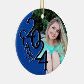 ブルークラス2024卒業写真 セラミックオーナメント (右)