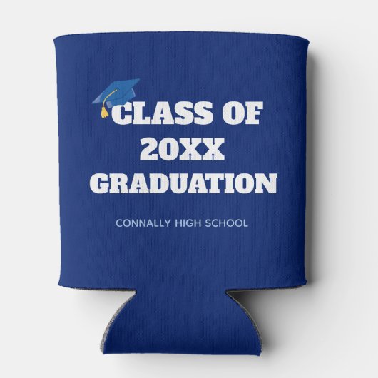 ブルークラス2025カスタム年卒業 缶クーラー (裏面)