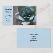 ブルークラフトバラデザイナー 名刺 (正面/裏面)