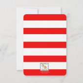 ブルークラブの海の夏パーティー招待状 招待状 (裏面)