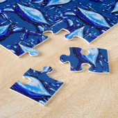 ブルークラブジグソーパズルデイジー ジグソーパズル (側面)