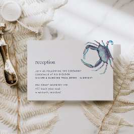 ブルークラブ 受付案内カード エンクロージャーカード