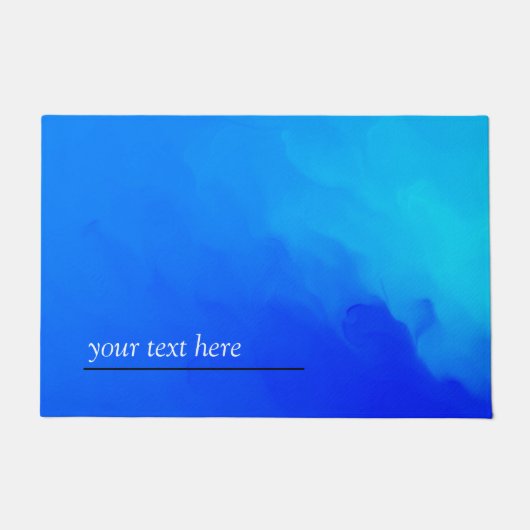 ブルークリエイトURウォン ドアマット (正面)