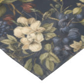 ブルークリエレガントーム花柄 テーブルクロス (アングル)