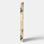 ブルークリエレガントーム花柄 Case-Mate iPhoneケース (裏面 / 右)