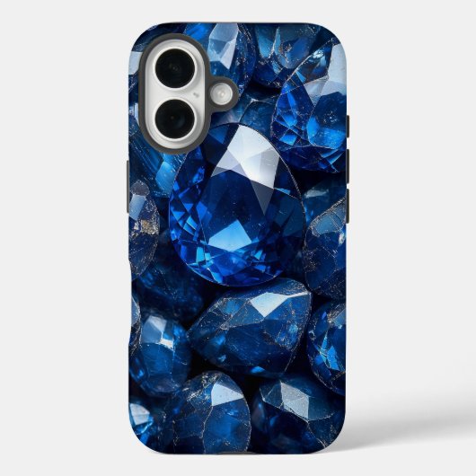 ブルークリスタルエステティックフォンケース Case-Mate iPhoneケース (裏面)