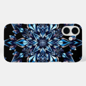 ブルークリスタルエフェクト Case-Mate iPhoneケース (裏面 (横))