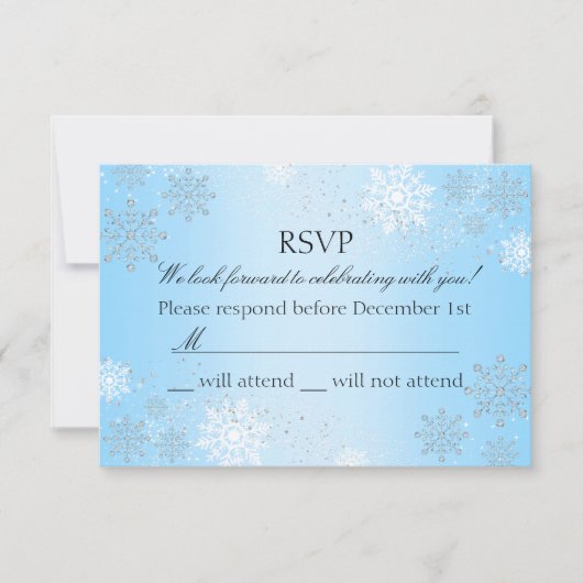ブルークリスタルスノーフレーク 冬のワンダーランド RSVP (正面)