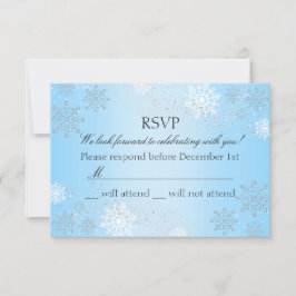 ブルークリスタルスノーフレーク 冬のワンダーランド RSVP