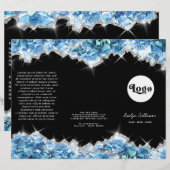 ブルークリスタルパンフレット (正面/裏面)