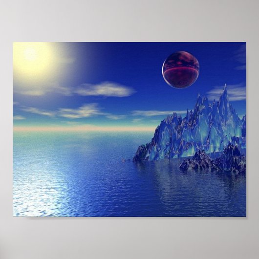 ブルークリスタルマウンテン ポスター (正面)