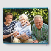 ブルークリスチャン十字白雲記念写真 ゲストブック (裏面)