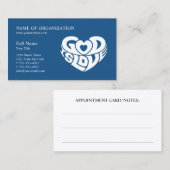 ブルークリスチャン教会の牧師 | 宗教省 予約カード (正面/裏面)