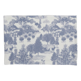 ブルークリスマスウィンターワンダーランド 枕カバー