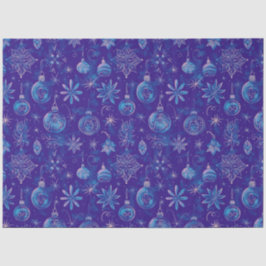 ブルークリスマスオーナメントクリスマス 薄葉紙