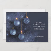 ブルークリスマスオーナメント事業 シーズンカード (正面)