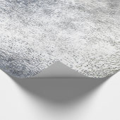 ブルークリスマスコレクションラッピング – 曇りガラス ラッピングペーパー (コーナー)