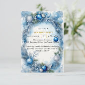 ブルークリスマスセレナーデ：あなただけの曲をカスタマイズ 招待状 (スタンド正面)