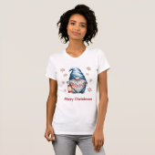 ブルークリスマスノーム 赤いランタンベリー Tシャツ (正面フル)