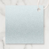 ブルークリスマスベビースリーピーベアーサンキューサンキュー フェイバータグ (裏面)