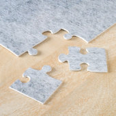 ブルークリスマスベルエレガントズヴィンテージ素朴 ジグソーパズル (側面)