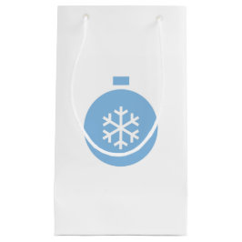 ブルークリスマスボール抱き枕 スモールペーパーバッグ