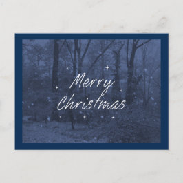 ブルークリスマスポストカード シーズンポストカード