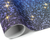 ブルークリスマスラッピング紙 ラッピングペーパー (ロールコーナー)